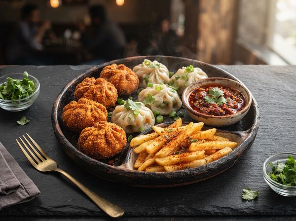 Veg Momos (10 pcs)